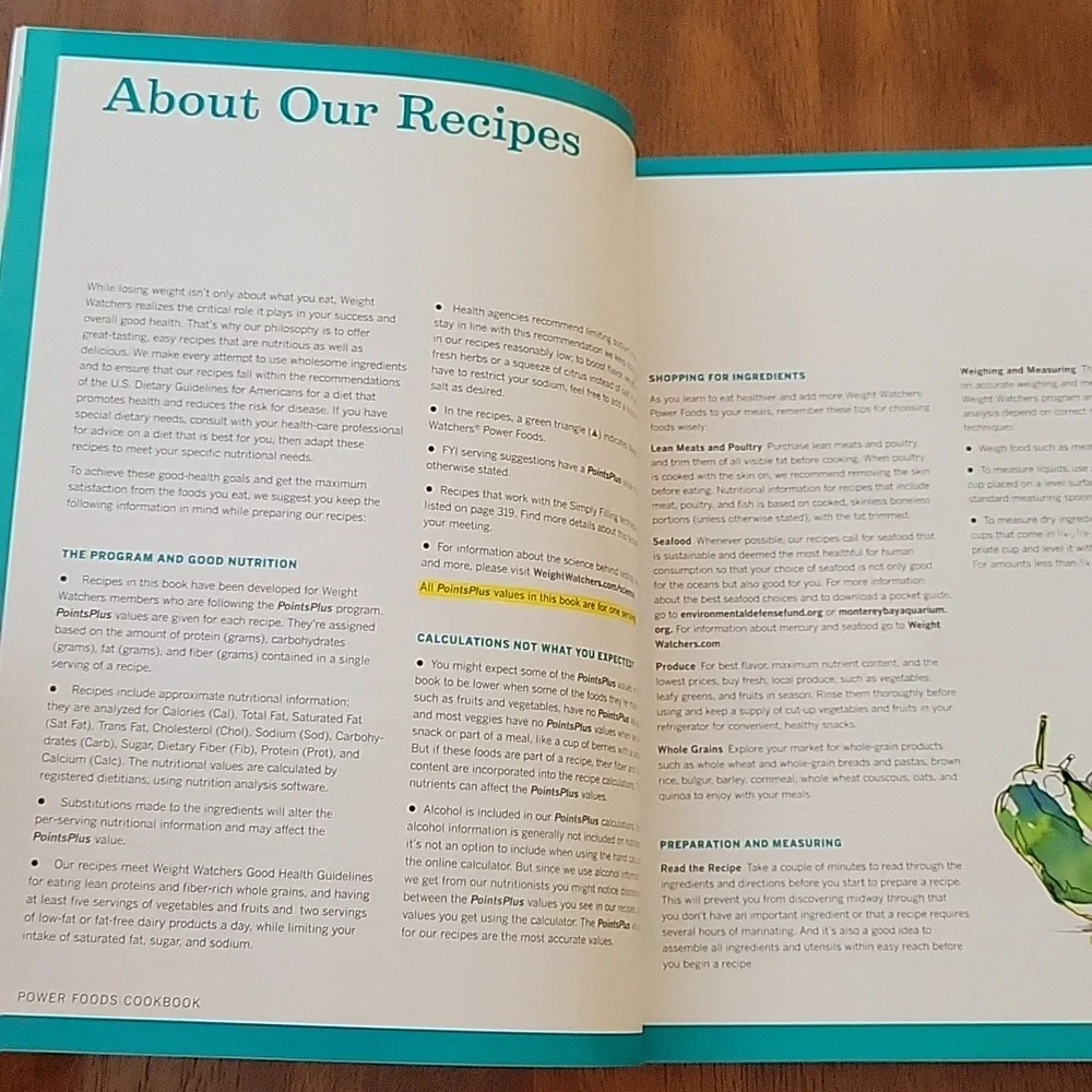 ● Weight Watchers Cookbook